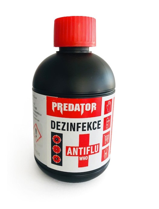 Predator antiflu dez. 300ml virucid ruce | Čistící, dezinf.prostř., dezodoranty - Dezi. přípravky